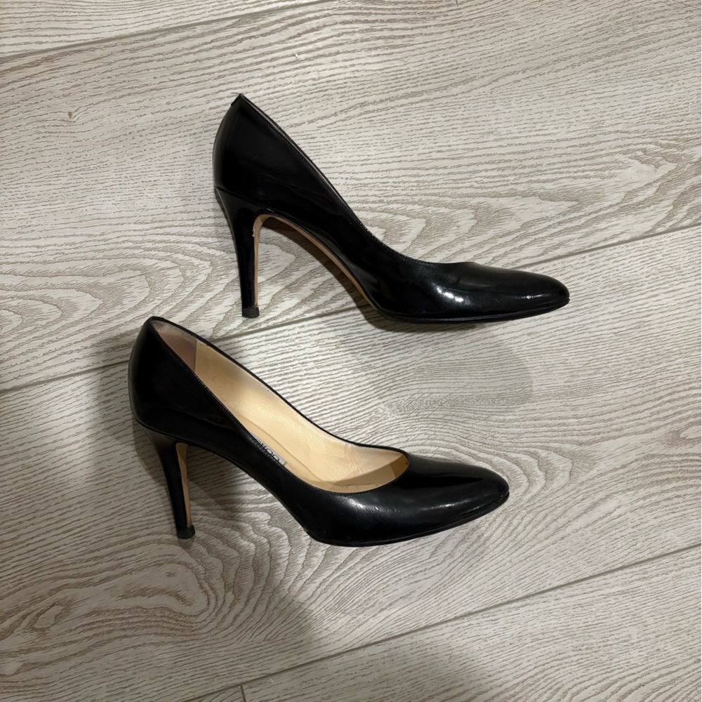 Jimmy Choo Patent Leather Pointed-Toe Pumps